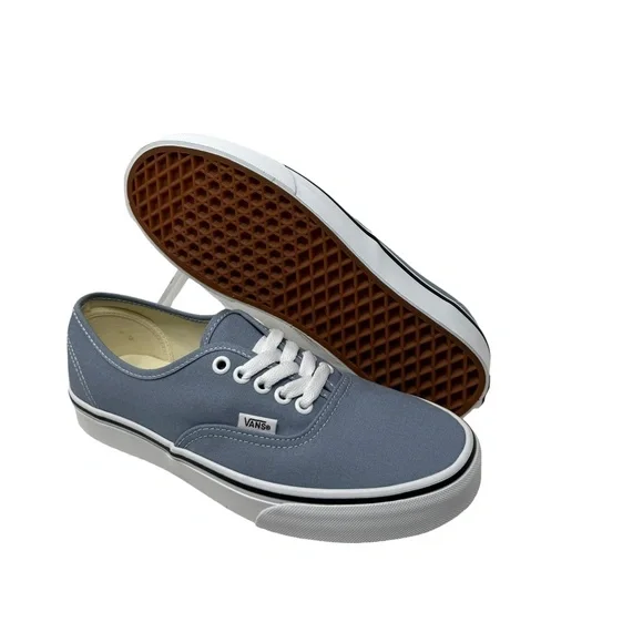 VANS Authentic Sneakers Skate Low Top Women's Size Dusty Blue Canvas VN000CRTDSB - Picture 7 of 9